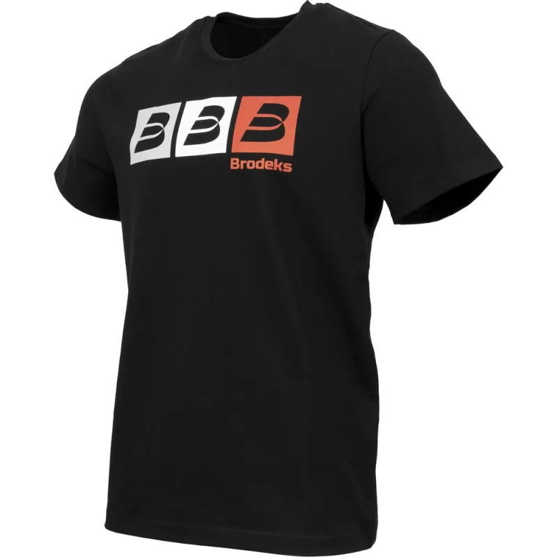 Футболка Brodeks KS705, черный, XXL KS705BLACK2XL