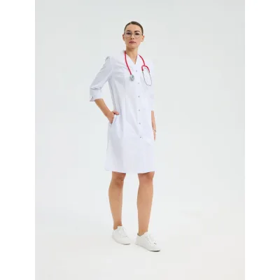 Халат женский TRUD RS72621, белый, M (44-46) 4610410915359 01.216157/M