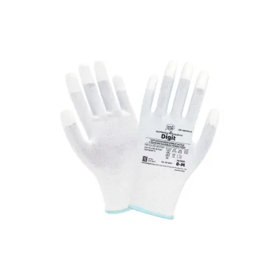 Перчатки Gold Manibus GM-1004PU-white-9 Digit нейлоновые белые с полиуритановым покрытием р.9 (L) 12/240 УТ-00000599