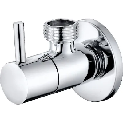 Кран угловой IDDIS с отражателем, 1/2; 1/2, кран-букса, латунь 910B0Z4C2CZ