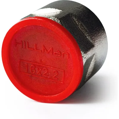 Резьбозажимное соединение под стандарт «евроконус» HILLMAN 16x2.2мм 3/4 (10 шт.) хромированная латунь HM-C-R162234EK