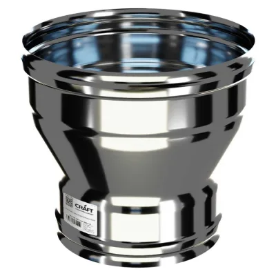 Переходник КРАФТ ГАЗ сталь 316, 0.5 мм, М100-М130 c323010