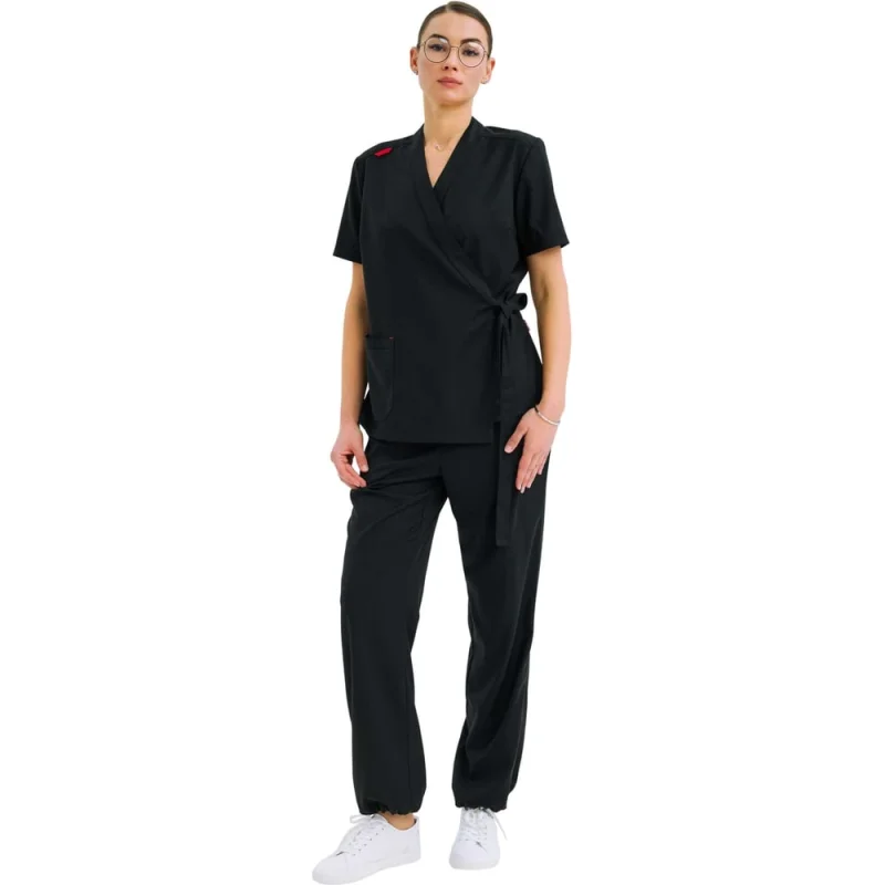 Костюм (блузка/брюки) женский TRUD RS72616, черный, XL (48-50) 4610410934343 01.216193/XL