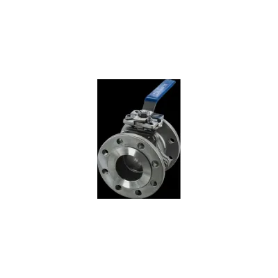 Кран шаровый фланцевый под привод NEWKEY нержавеющий (2PC), AISI304 DN80 (3), (CF8), PN40 NK-BFtph(2PC)80/4