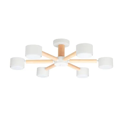 Люстра потолочная Arte Lamp Tenda GX53 72 Вт 10 кв.м (A1624PL-6WH)