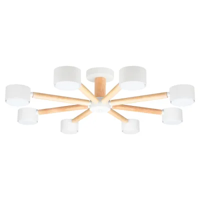 Люстра потолочная Arte Lamp Tenda GX53 96 Вт 15 кв.м (A1624PL-8WH)