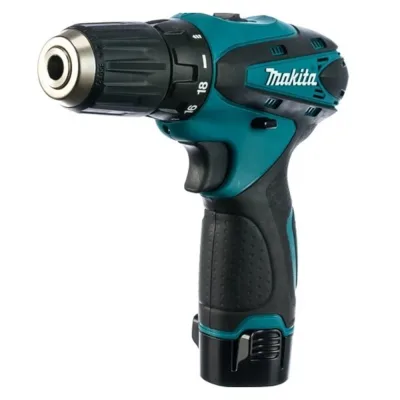 Дрель-шуруповерт аккумуляторная Makita 10,8 В 2х1,5 Ач Li-Ion 2 АКБ и ЗУ (DF330DWE)