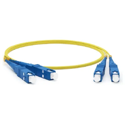 Патч-корд оптический SM 9/125 OS2 REXANT SC/UPC-SC/UPC дуплекс LSZH 3м 50-2013