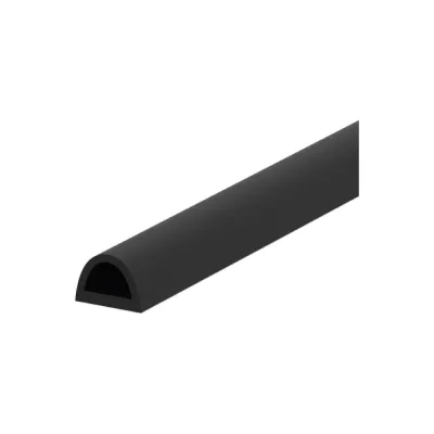 Уплотнитель самоклеящийся Fuaro ADH/D-21x15mm, BLACK черный 50m 65871