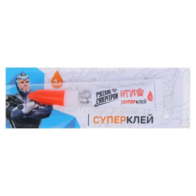 Супер клей ЕРМАК 1 г, на блистере, 469-003