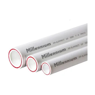 Труба ПП Millennium, армир. стекловолокном PN20 Ø50х6,9мм (4м) 3M02-tfr-500000 УТ000026163