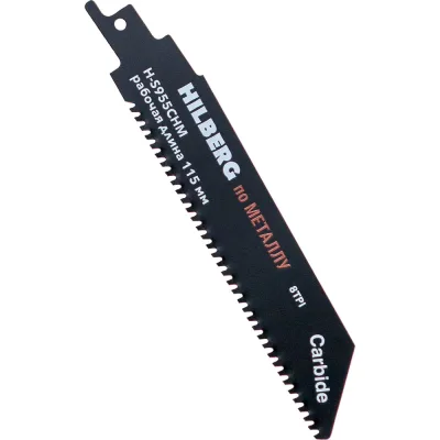Пилка Carbide для саб.пилы 152(115)мм 8TPI, по Металлу быстрый рез, Hilberg H-S955CHM
