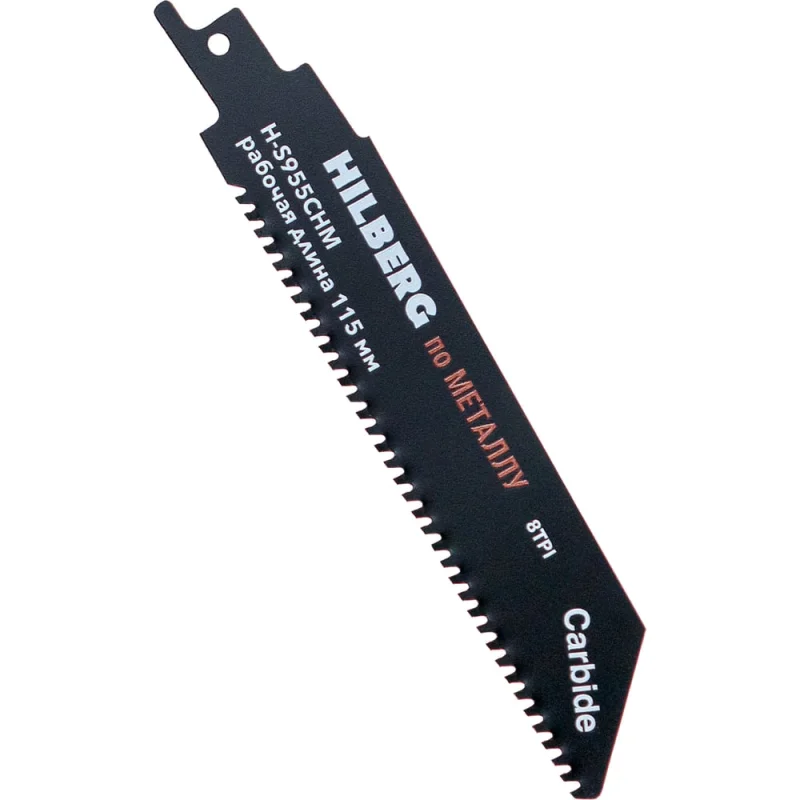 Пилка Carbide для саб.пилы 152(115)мм 8TPI, по Металлу быстрый рез, Hilberg H-S955CHM