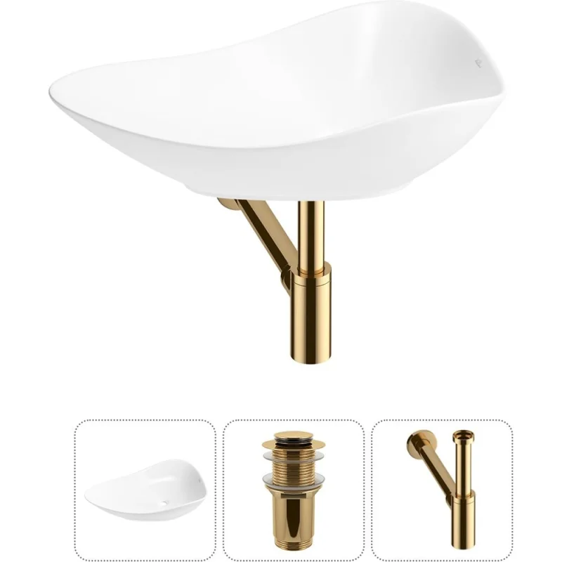 Набор Wellsee 3 в 1 Nexus Flex накладная раковина 60x42 см 20214037R