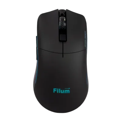 Мышь Filum Wireless FL-GMW05-BK-L оптическая USB/BT 6 кл., DPI: 10000, аккумулятор 600 mAh черная, Windows XP/Vista/7/8/10, MacOS 00-01092750