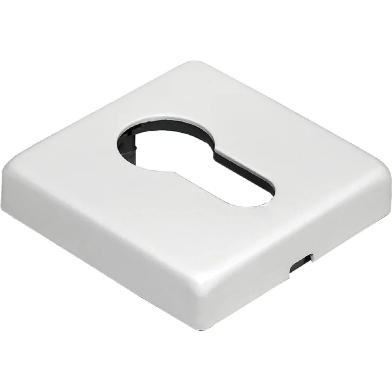 Накладка на ключевой цилиндр MORELLI LUX-KH-SQ BIA, цвет белый 9012323
