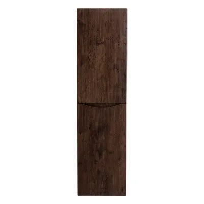 Подвесной шкаф BelBagno FLY-MARINO с двумя распашными дверцами с доводчиками, с двумя полками, правост-ний, Rovere moro, 400x300x1500, FLY-MARINO-1500-2A-SC-RW-P-R