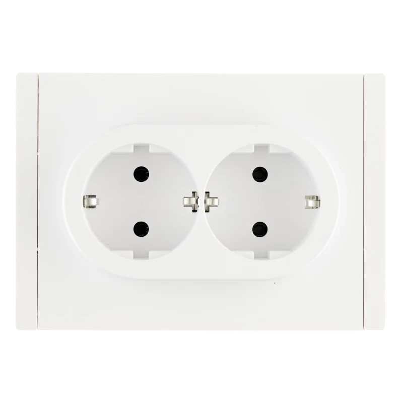Π ΠΎΠ·Π΅ΡΠΊΠ° Π΄Π²ΠΎΠΉΠ½Π°Ρ IEK Forte&Piano FP224 Π²ΡΡΡΠ°ΠΈΠ²Π°Π΅ΠΌΠ°Ρ Π±Π΅Π»Π°Ρ Ρ Π·Π°Π·Π΅ΠΌΠ»Π΅Π½ΠΈΠ΅ΠΌ (FP-R21-16-1-K01)