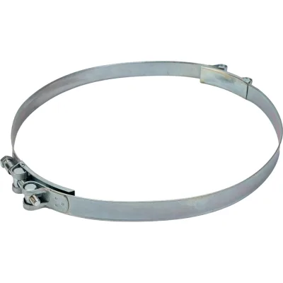 Силовой двухболтовый шарнирный хомут MGF 320-340/24 W1 1-22-24-1-320-340