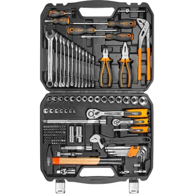 ΠΠ°Π±ΠΎΡ ΠΈΠ½ΡΡΡΡΠΌΠ΅Π½ΡΠΎΠ² 143 ΡΡ NEO Tools 1/2, 1/4, 08-945