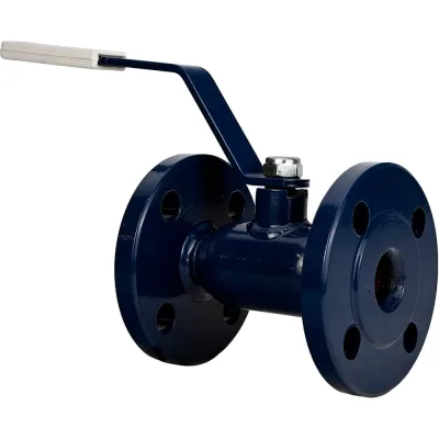 Кран шаровой DN.ru 20-304-PTFE-F-H Ду40 Ру40 стандартнопроходной, двухходовой, ручка-рычаг D160-90484