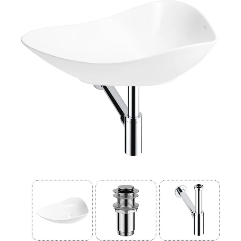 Набор Wellsee 3 в 1 Nexus Flex накладная раковина 60x42 см 20214035R