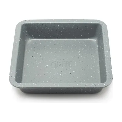 Форма для выпечки GIPFEL MARBLE 22,5x22,5x4,5см квадратная с антипригарным мраморным покрытием. Материал: углеродистая сталь 1874