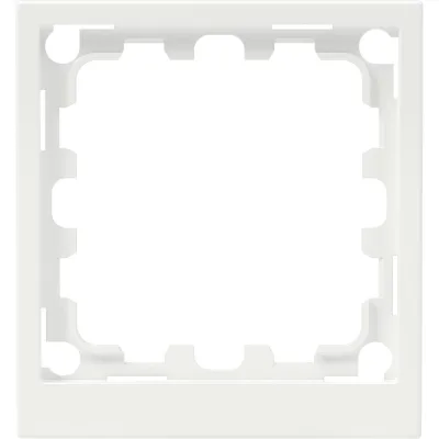 Рамка DKC KANT, 1 пост, 2 модуля, белый глянцевый 7000902DIY