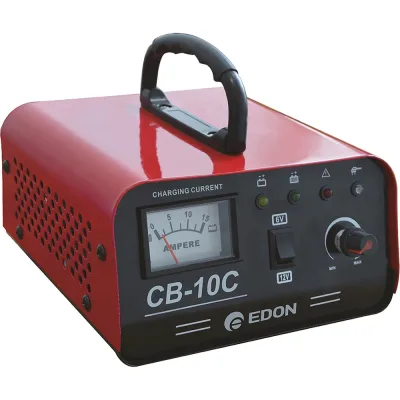 Зарядное устройство аккумулятора EDON CB-10C (1А; 6В; 7,4-7,8В_12В;14,8-15,2В; 2.5-10А; 10-150Ач) 40531