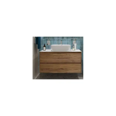 Подвесная тумба со столешницей и накладной раковиной BelBagno KRAFT 80 KRAFT80RT-KEPBO-1302-SET