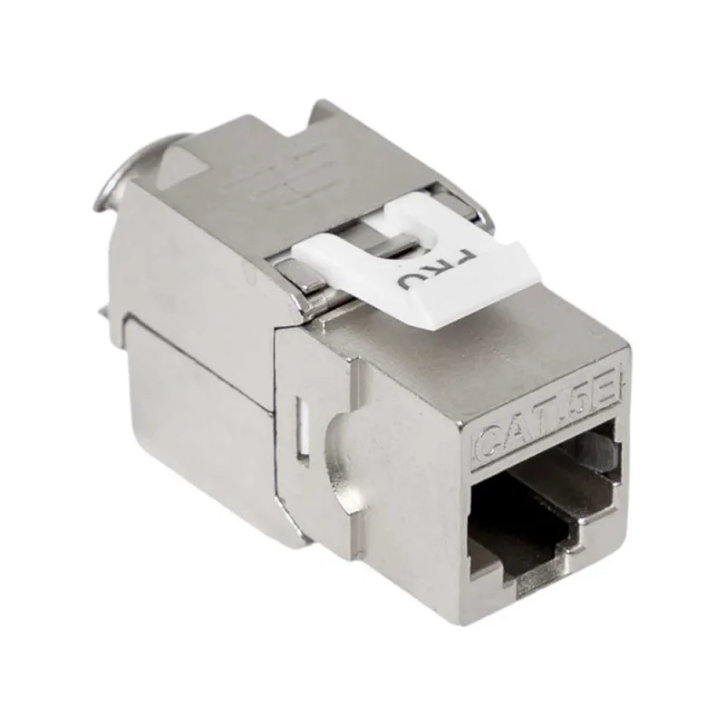 Модуль Keystone EKF teracom pro cat.5e экранированный stp 110 idc 180 градусов самозажимной (toolless) TRP-KSTN-T180D-5ESTP