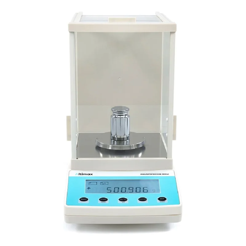 Весы аналитические Altimax BA-5-1000 с поверкой, внешняя калибровка, d=1 мг, Max=1000 г BA010505