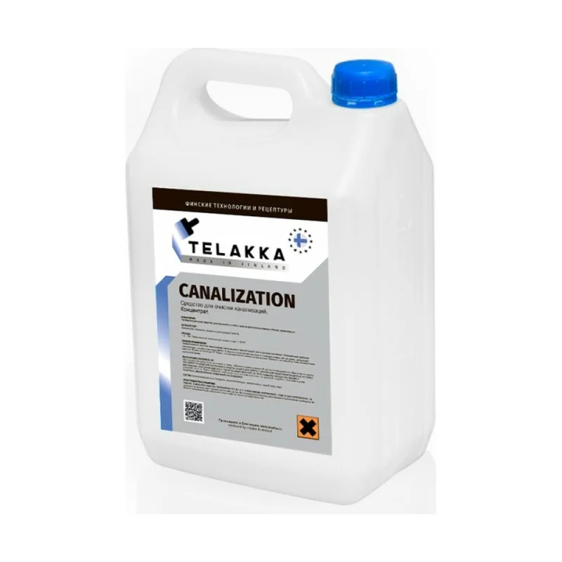 Средство для прочистки стоков, канализации Telakka CANALIZATION 10л 4631160697432
