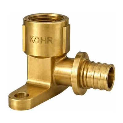 Угольник настенный с креплением ВР KOHR 20x1/2 KHA-1900-002012
