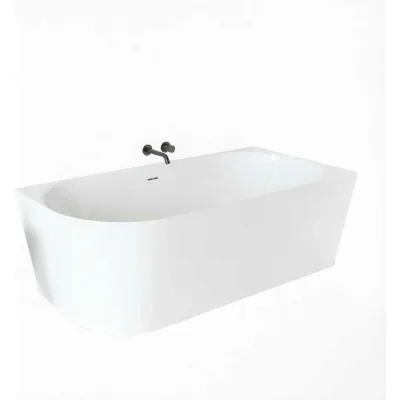 Ванна акриловая пристенная Teymi Lempi R, 170×80 см, правая, белая глянцевая T130205 ЦБ-00285039