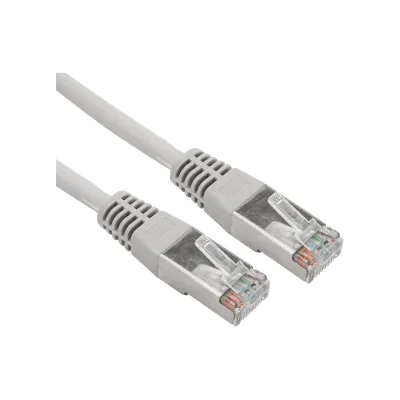 Патч-корд REXANT FTP, CAT5e, LSZH, 2 м, экранированный, серый 18-8005-1