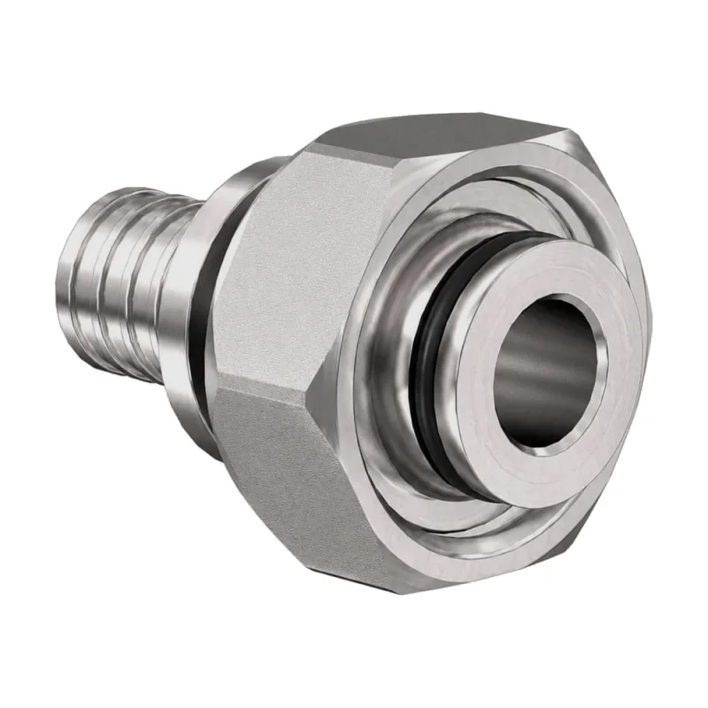Переходник НГ KOHR 20x3/4 ЕК, никелированный KHAN-0500-002034
