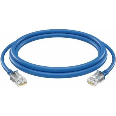 Патч-корд Ripo UTP4 Cat 6, RJ45-RJ45, 10,0 m, PVC, синий 003-300168