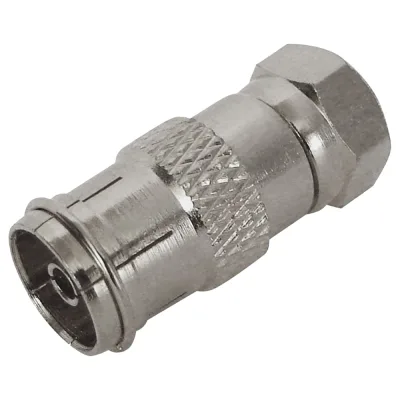 Переход PROCONNECT штекер F-гнездо ТВ 100 шт 05-4362-4