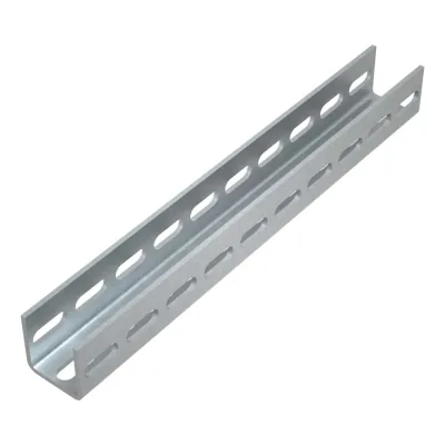 Швеллер Система КМ 50x50x2,5 L600 мм, тройная перфорация, LO0936 P50-50-2.5-600 3P