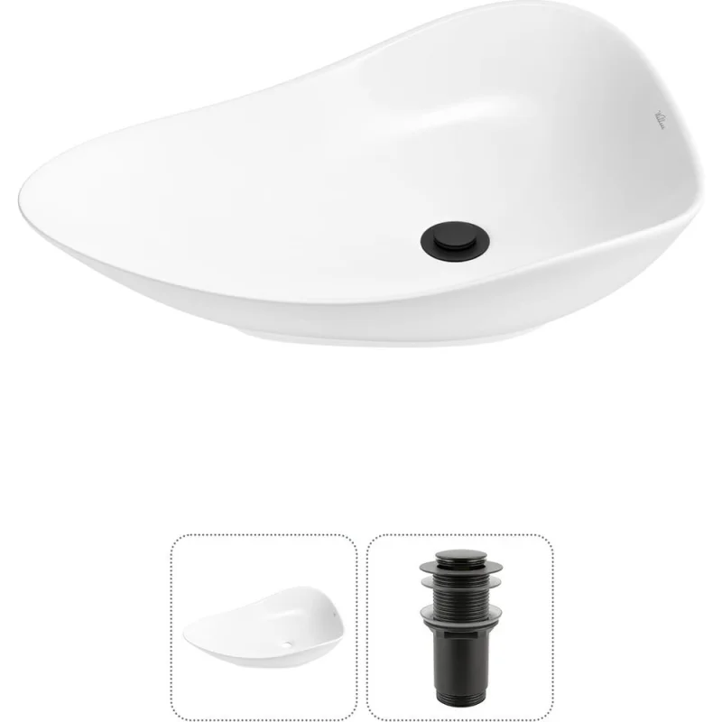 Набор Wellsee 2 в 1 Nexus Flex накладная раковина 60x42 см 20214032R