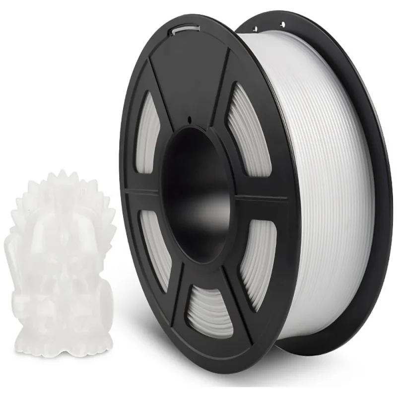 Филамент для 3D-печати NV Print PETG White белый, диаметр 1.75 мм, 1 кг NV-3D-PETG-WHITE