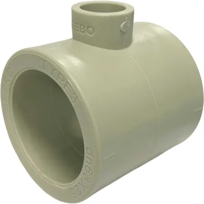 Переходной тройник TEBO PPR 63x32x63 серый 031040239