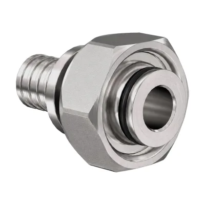 Переходник НГ KOHR 16x3/4 ЕК, никелированный KHAN-0500-001634