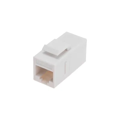 Проходной адаптер формата Keystone Jack RJ-45(8P8C) REXANT UTP, CAT 5e 02-0101
