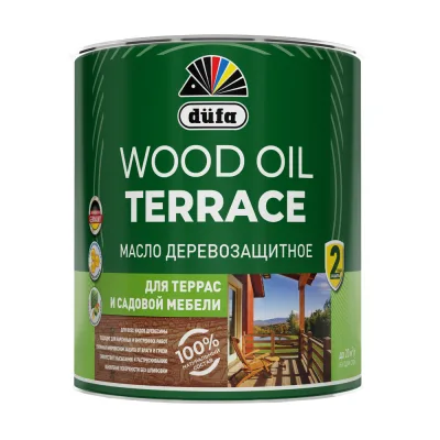 Масло Dufa Wood Oil Terrace для террас бесцветное 0,8 л