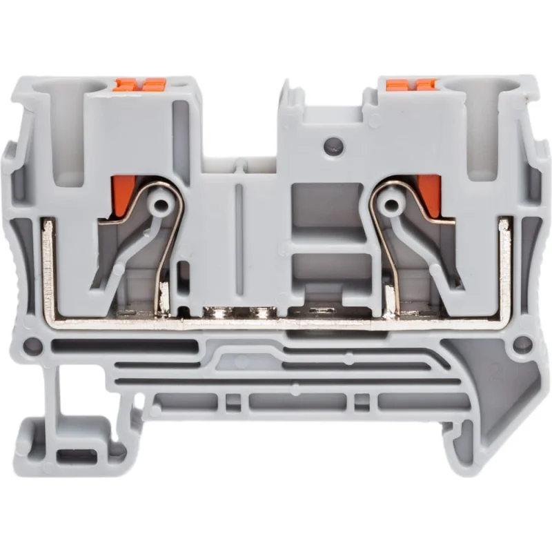 Клемма проходная CONTA CPT 6 GRAY, 6 кв.мм, PUSH-IN CPT-6 Grey