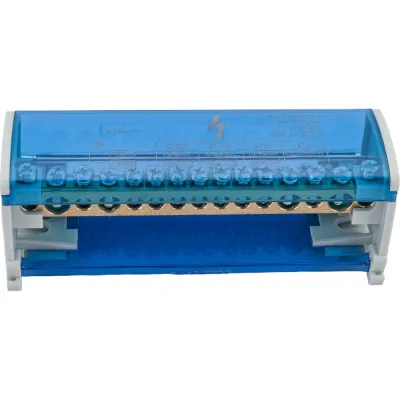 Шины на DIN-рейку STEKKER в корпусе (кросс-модуль) 2x15 L+PEN LD505-215 39682
