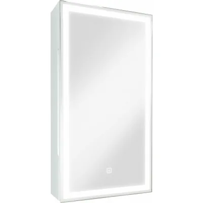 Зеркало-шкаф с подсветкой Art&Max TECHNO AM-Tec-350-650-1D-R-DS-F