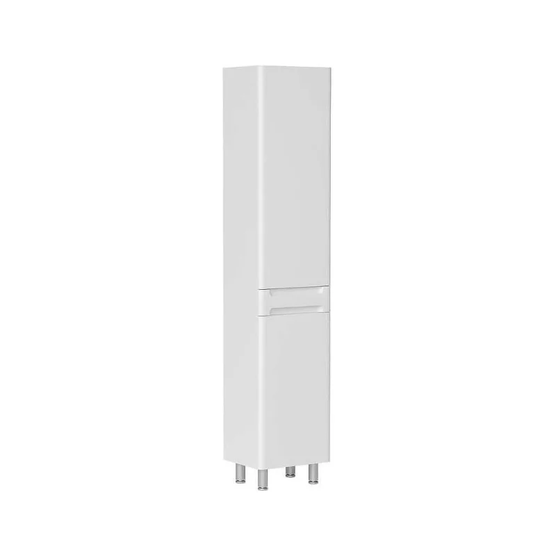 Пенал напольный с корзиной EQUIL Nice 40 см, белый pnNICE40.KZ-05